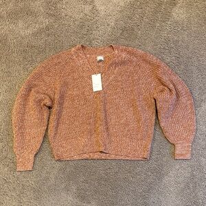 [NWT] a new day Women's Marled Rust Sweater